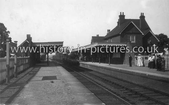 GER Station, Rochford, Essex. c.1915